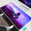 Tapis de Souris XXL Gamer – Design Neon Car Synthwave - z13, LockEdge900x400x5mm