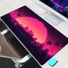 Tapis de Souris XXL Gamer – Design Neon Car Synthwave - z11, LockEdge800x300x2mm