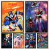 Affiche Robot Goldorak, autocollant mural fantaisie pour salon, bar