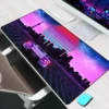 Tapis de Souris XXL Gamer – Design Neon Car Synthwave - z2, LockEdge900x400x2mm