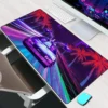 Tapis de Souris XXL Gamer – Design Neon Car Synthwave - z1, LockEdge700x300x3mm